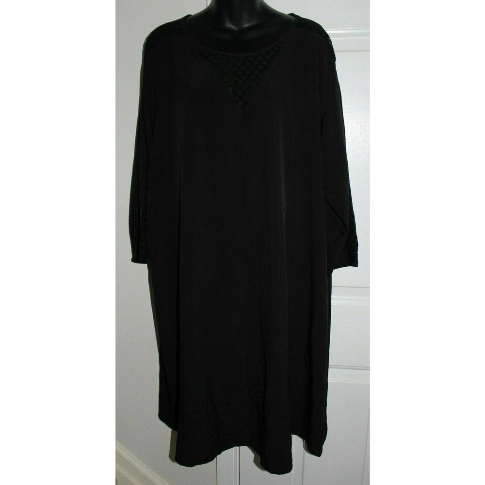 Styled Joe Zee Dress With Lace Sleeve Inserts 3x